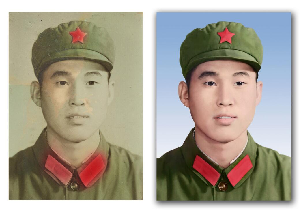冠县破损照片修复-18